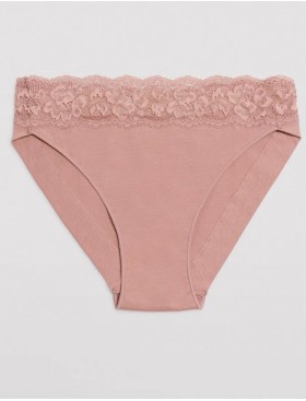 Низкие трусы слипы Ysabel Mora 19033 MINI пыльная роза, Цвет: пыльная роза, Размеры: S, изображение 2