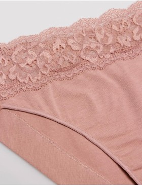 Низкие трусы слипы Ysabel Mora 19033 MINI пыльная роза, Цвет: пыльная роза, Размеры: S, изображение 3
