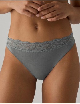 Низкие трусы слипы Ysabel Mora 19033 MINI серо-зеленый, Цвет: серо-зеленый, Размеры: M