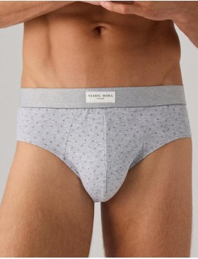 Набор мужских слипов Ysabel Mora 20371 (2 шт) темно-синий + серый, Цвет: темно-синий + серый, Размеры: M