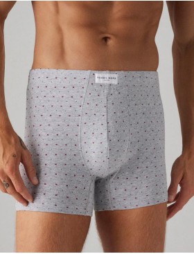 Набор мужских боксеров Ysabel Mora 20377 (2 шт) темно-синий + серый, Цвет: темно-синий + серый, Размеры: 2XL, изображение 2