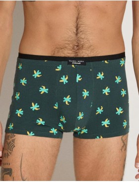 Мужской набор боксеры + носки Ysabel Mora 20384 SET, Цвет: темно-зеленый, Размеры: 2XL