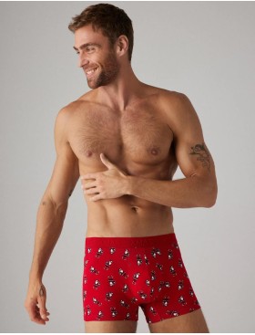 Мужские боксеры с рождественским принтом Ysabel Mora 20387, Цвет: красный, Размеры: L, изображение 3