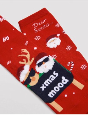 Носки мужские 2 пары Ysabel Mora 22172, Цвет: красный/белый, Размеры: 41/46, изображение 4