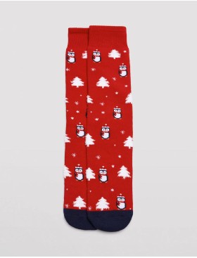 Носки мужские 2 пары Ysabel Mora 22173, Цвет: красный/белый, Размеры: 41/46, изображение 3