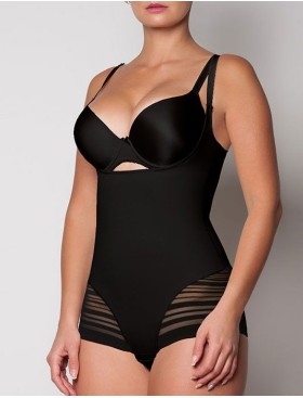 Торсет боди Albina L SILUET 490 черный, Цвет: черный, Размеры: 4XL