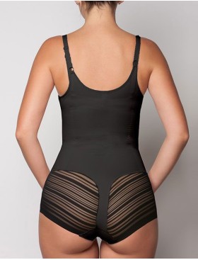 Торсет боди Albina L SILUET 490 черный, Цвет: черный, Размеры: 4XL, изображение 2