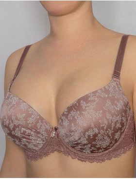 Бюстгальтер пуш-ап гель Albina L LINDA 1767, Цвет: кофейно-розовый, Размеры: 80D