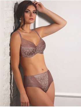 Бюстгальтер на поролоне Albina L LINDA 8085, Цвет: кофейно-розовый, Размеры: 85G, изображение 3