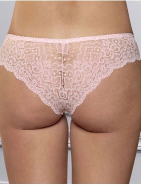 Трусики бразилиана кружевные Albina L MAGNOLIA 380 цветочно-розовый, Цвет: цветочно-розовый, Размеры: XS, изображение 2