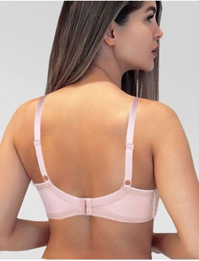 Бюстгальтер с мягкой чашкой Albina L MAGNOLIA 7050 цветочно-розовый, Цвет: цветочно-розовый, Размеры: 70D, изображение 3