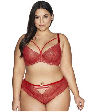 Трусы слипы Ava CROWN 2128 figi Red, Цвет: красный, Размеры: S, изображение 3