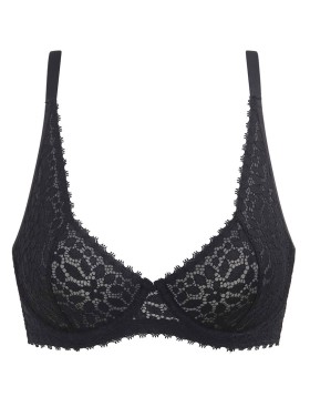 Бюстгальтер кружевной Dim DAILY DENTELLE 0DFE черный, Цвет: черный, Размеры: 70B, изображение 6
