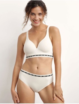 Бюстгальтер топ без косточек Dim ICON 0DCP бежевый, Цвет: бежевый, Размеры: 70A, изображение 4