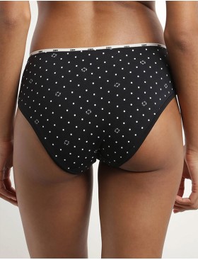 Трусы слипы из смесового хлопка Dim ICON 0DCS черный набивной, Цвет: черный набивной, Размеры: M, изображение 2