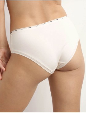 Трусы слипы из смесового хлопка Dim ICON 0DCS бежевый, Цвет: бежевый, Размеры: S, изображение 2