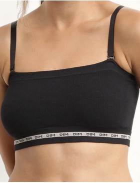 Бюстгальтер бандо Dim ICON 0DD6 черный, Цвет: черный, Размеры: S