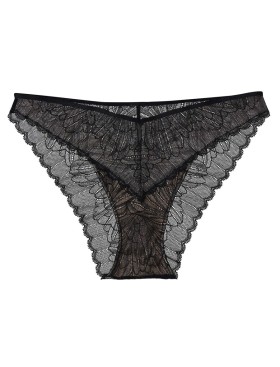 Кружевные трусы слипы Esotiq 41733 OPRAH черный/бежевый, Цвет: черный/бежевый, Размеры: S, изображение 4