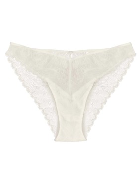 Кружевные трусы слипы Esotiq 41733 OPRAH молочный, Цвет: молочный, Размеры: S, изображение 3