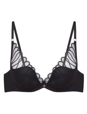 Кружевной бюстгальтер пуш-ап Esotiq 41777 OLYVIA черный, Цвет: черный, Размеры: 70E, изображение 5