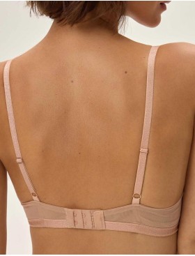 Бюстгальтер с пуш-ап вкладышами Esotiq 41802 OMBRE миндаль, Цвет: миндаль, Размеры: 70C, изображение 2