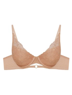 Бюстгальтер с пуш-ап вкладышами Esotiq 41802 OMBRE миндаль, Цвет: миндаль, Размеры: 70C, изображение 5
