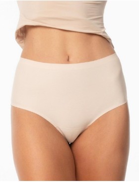 Высокие трусы бразилиана Julimex JOY BRASIL MAXI бежевый, Цвет: бежевый, Размеры: S, изображение 2