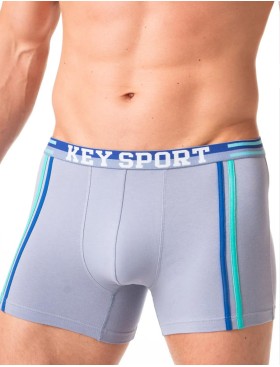 Облегающие боксеры Key MXH 241 светло-серый, Цвет: светло-серый, Размеры: L