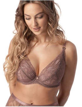 Бюстгальтер пуш-ап Mefemi REBECCA P-UP мокка, Цвет: мокка, Размеры: 80C, изображение 3