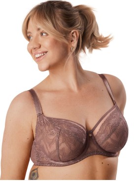 Кружевной бюстгальтер Mefemi REBECCA M мокка, Цвет: мокка, Размеры: 80F, изображение 2