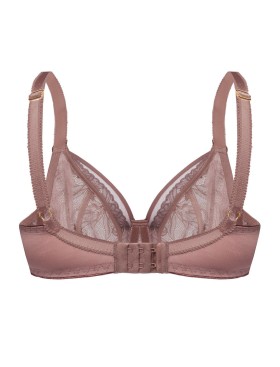 Кружевной бюстгальтер Mefemi REBECCA M мокка, Цвет: мокка, Размеры: 80F, изображение 8