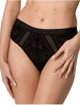 Трусики стринги Mefemi ROBERTA stringi черный, Цвет: черный, Размеры: S