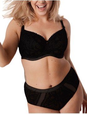 Высокие трусы слипы Mefemi ROBERTA Classic черный, Цвет: черный, Размеры: L, изображение 3