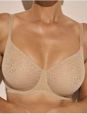 Бюстгальтер с мягкими чашками Kinga CLARA 744-SC бежевый, Цвет: бежевый, Размеры: 70I