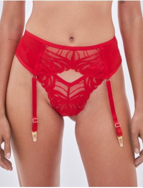 Пояс для чулок Alles ADORE Garter Belt Red, Цвет: красный, Размеры: S