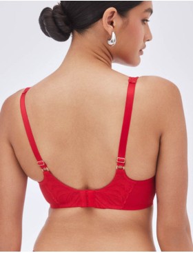 Бюстгальтер бралетт Alles ADORE M Bralette Red, Цвет: красный, Размеры: 75G, изображение 2