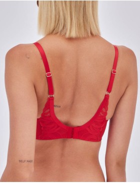 Бюстгальтер пуш-ап Alles ADORE P-UP Red, Цвет: красный, Размеры: 70F, изображение 2