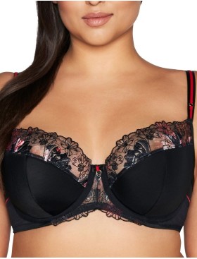 Бюстгальтер полупоролон Ava INTENSE 2121 PU Black, Цвет: черный, Размеры: 75H