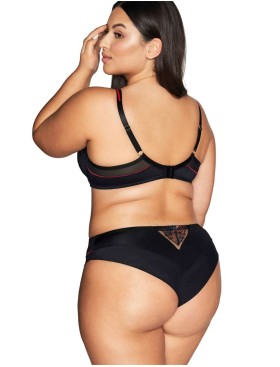 Трусы бразилиана Ava INTENSE 2121 brazilian Black, Цвет: черный, Размеры: S, изображение 4