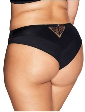 Трусы бразилиана Ava INTENSE 2121 brazilian Black, Цвет: черный, Размеры: S, изображение 2