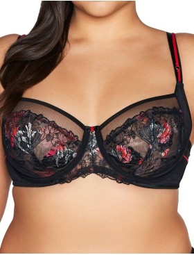 Бюстгальтер с мягкой чашкой Ava INTENSE 2122 M Black, Цвет: черный, Размеры: 70I