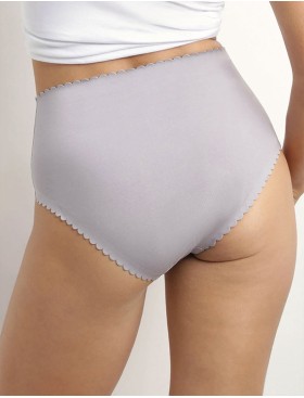 Набор хлопковых трусов Dim BODY TOUCH 0DFP (2 шт) белый и серый, Цвет: белый/серый, Размеры: XXS/XS, изображение 5