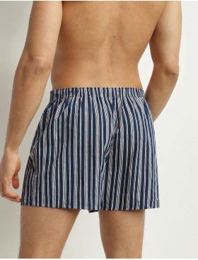 Свободные трусы шорты 2 шт. Dim 0DI6 полоски/индиго батик, Цвет: полоски/индиго батик, Размеры: M, изображение 3