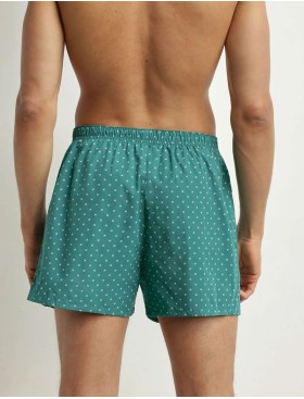 Свободные трусы шорты 2 шт. Dim 0DI6 зеленый набивной/серый, Цвет: зеленый набивной/сер, Размеры: L, изображение 3