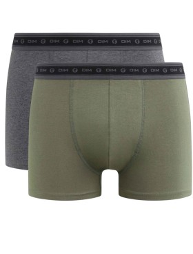 Облегающие боксеры 2 шт. Dim 0DI3 серый/зеленый, Цвет: серый/зеленый, Размеры: M, изображение 3