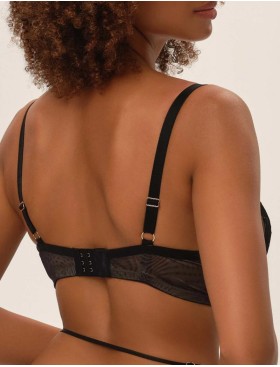 Бюстгальтер на тонком поролоне Esotiq 41763 OKSANA черный/бежевый, Цвет: черный/бежевый, Размеры: 70H, изображение 2