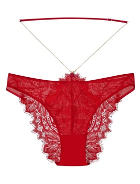 Кружевные трусики слипы Esotiq 41765 OKSANA красный, Цвет: красный, Размеры: S, изображение 4