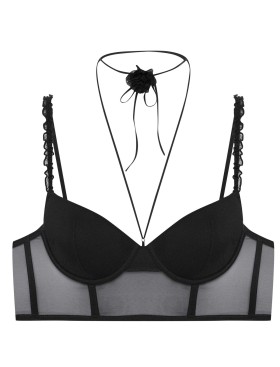 Бюстье с пуш-ап Esotiq 41819 OMARI черный, Цвет: черный, Размеры: 75C, изображение 5