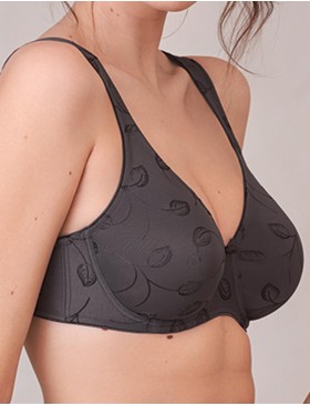 Гладкий бюстгальтер Felina 656 EMOTIONS трюфель, Цвет: трюфель, Размеры: 75F, изображение 2