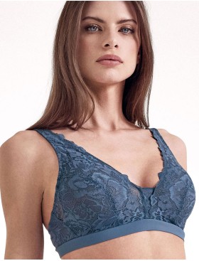 Комплект Lormar YOURBODY мягкая+бразилы You52314 pavone, Цвет: pavone (синий), Размеры: 85B, изображение 3